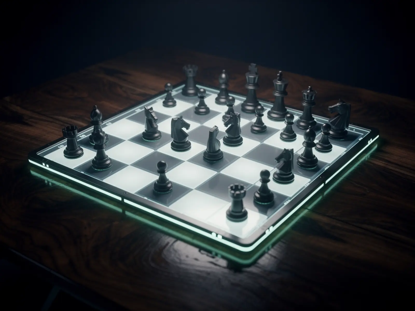 Concept artwork for Atlas E-Paper Chessboard