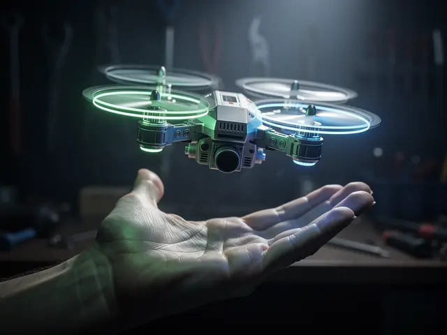Concept artwork for Flix Micro-Quadcopter