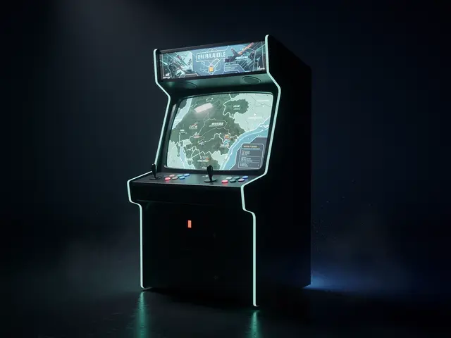 Concept artwork for TURF Arcade Cabinet